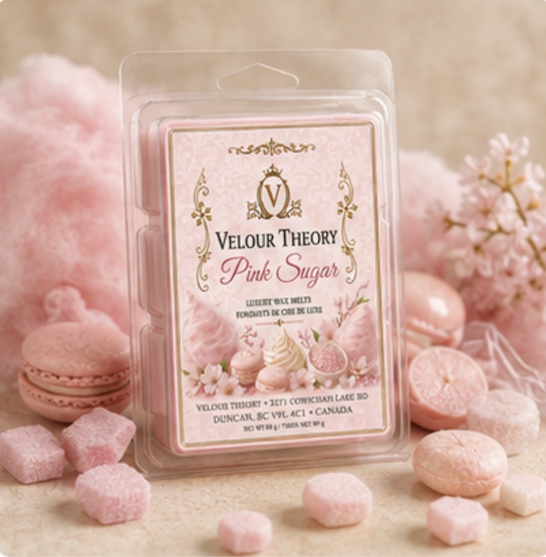 Pink Sugar wax melt